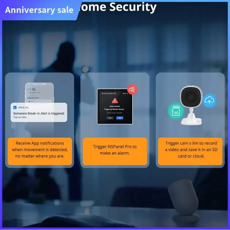 AD23-Zigbee Sensore di movimento Sensore di presenza umana Allarme di rilevamento a infrarossi Smart Home per Alexa Google Home Smartthings Alice