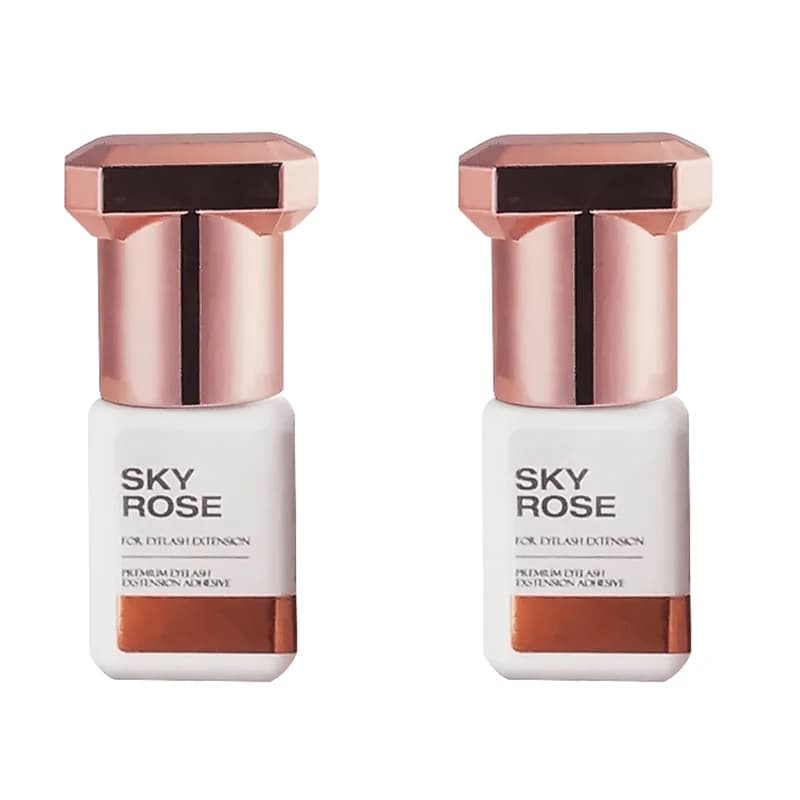 5ml SKY Rose Colla per estensioni delle ciglia 1s Asciugatura rapida Corea Originale Sky Colla Colla per ciglia finte Strumenti per il trucco Adesivo all'ingrosso
