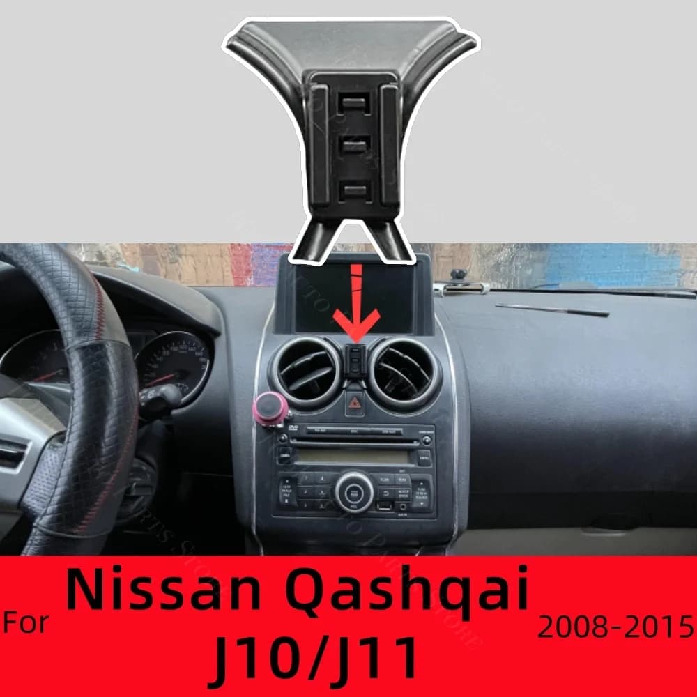 Support for Auto Phone for Nissan Qashqai J10 J11 2008-2015 2009 2011 2012 2013 2014, Special Fixed Base, Auto Accessories