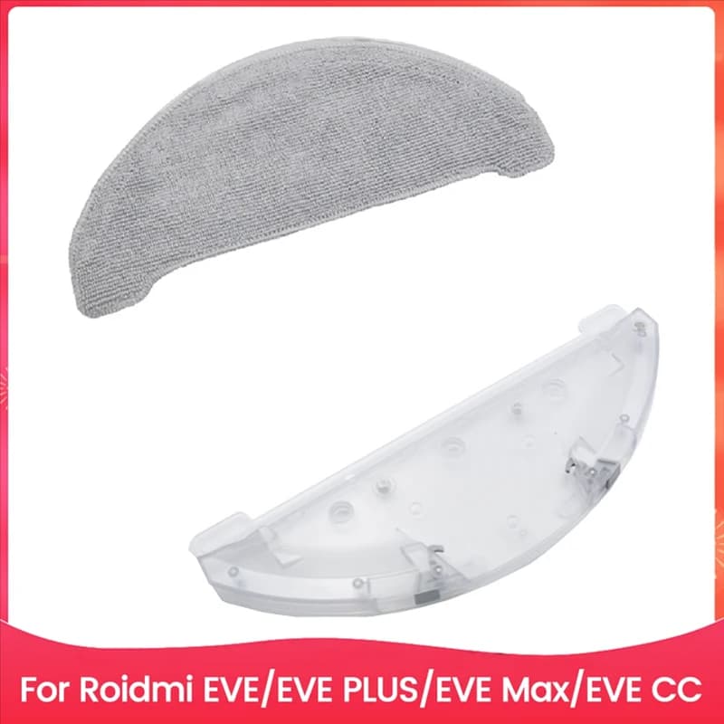 A13I-For Roidmi Eve/Eve Plus/Eve Max/Eve CC Vacuum Microfiber Pads Mop Bracket Replacement Kit Replacement Parts