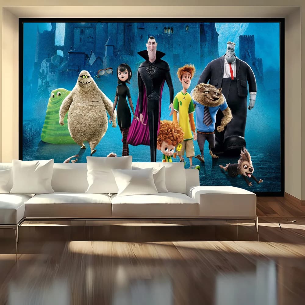 Sfondo fotografico per hotel Transylvania Autoritratto Pet Baby Neonato Compleanno Sfondo Studio fotografico