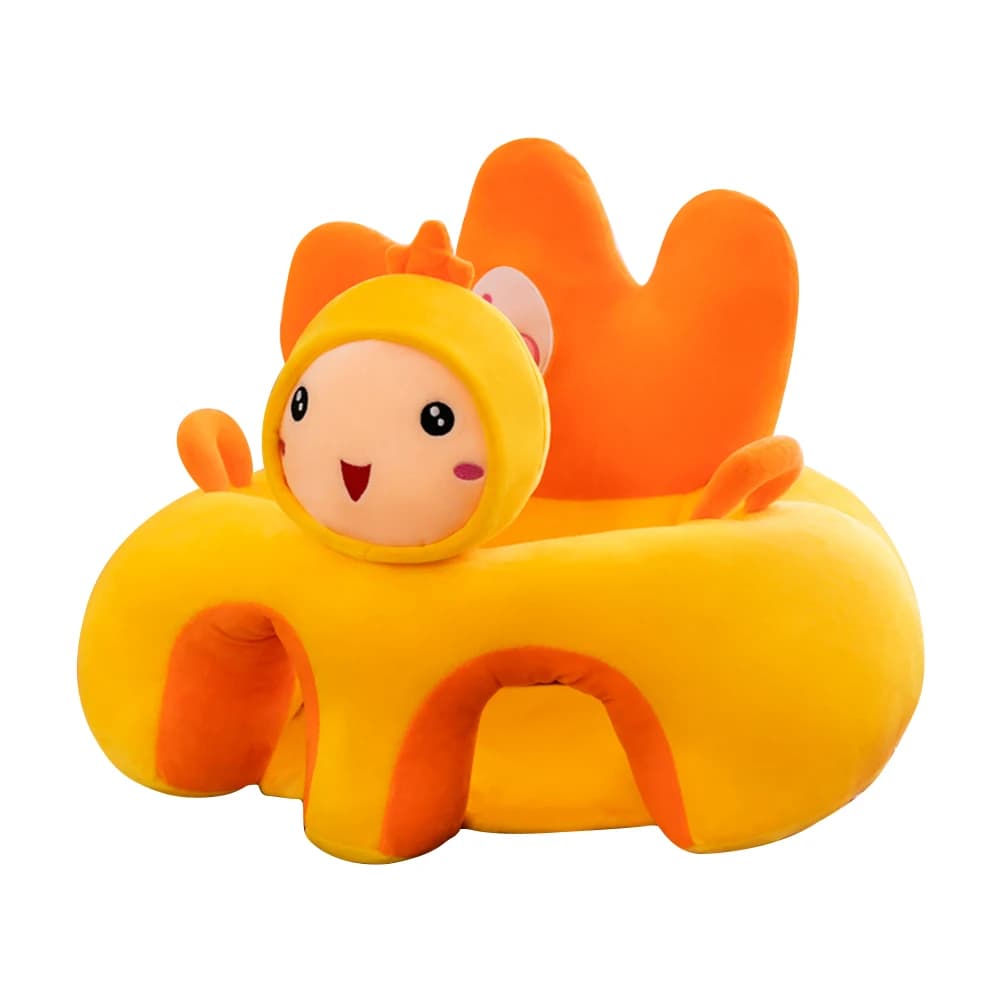 Support cushion for children's sofa plush animal cartoons that learn to sit cradle for chair