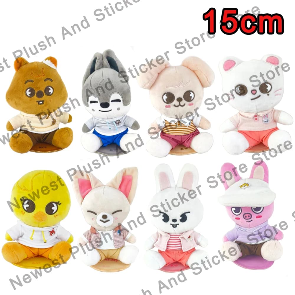 Peluche Stray Kids Skzoo, personaggio anime, bambola magnetica in posa eretta, regalo carino
