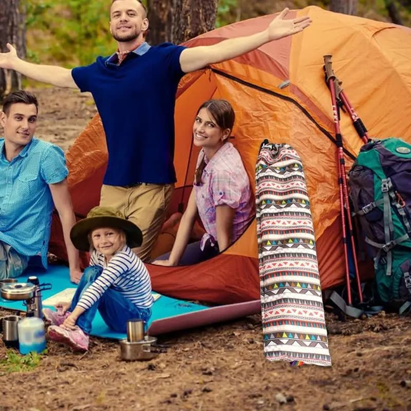 Borsa da viaggio portatile leggera per escursionismo, camminata, trekking, arrampicata, bastone da trekking, custodia da viaggio per tenda