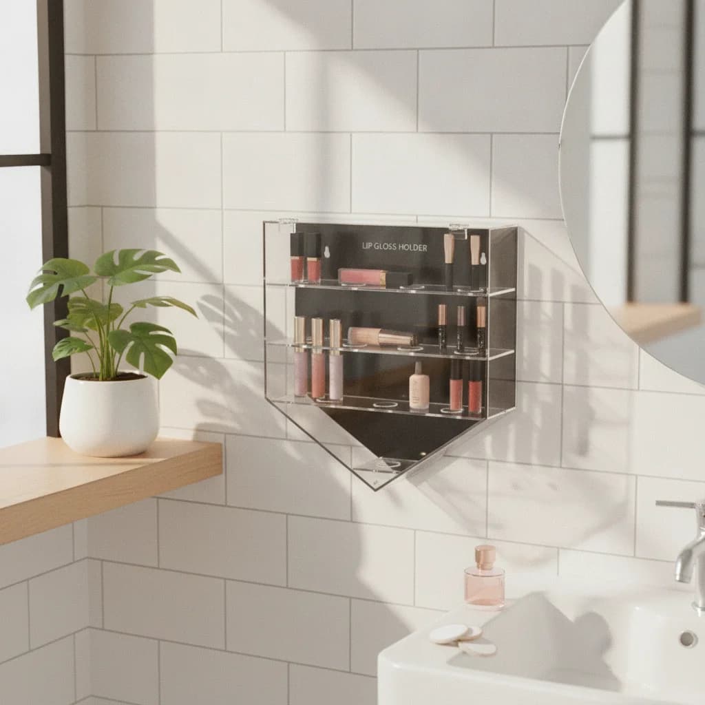 Ball Display Case Transparent Wall-Mounted Display Case Showcase Dust-Resistant Storage Box Space-Saving for Collectors