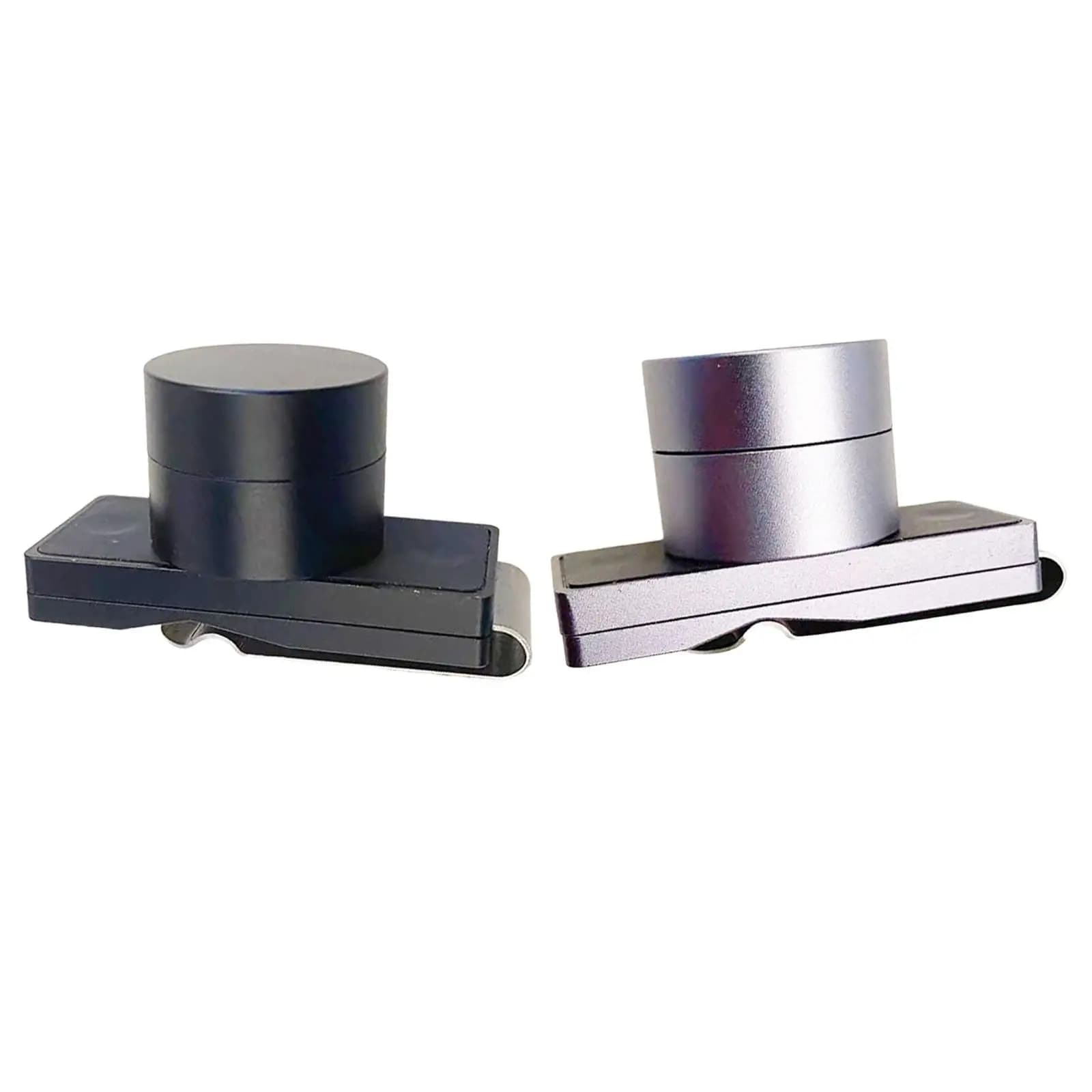 Billiard Cue Chalk Holder with Fixed Clip Organizer Aluminum Alloy Practical