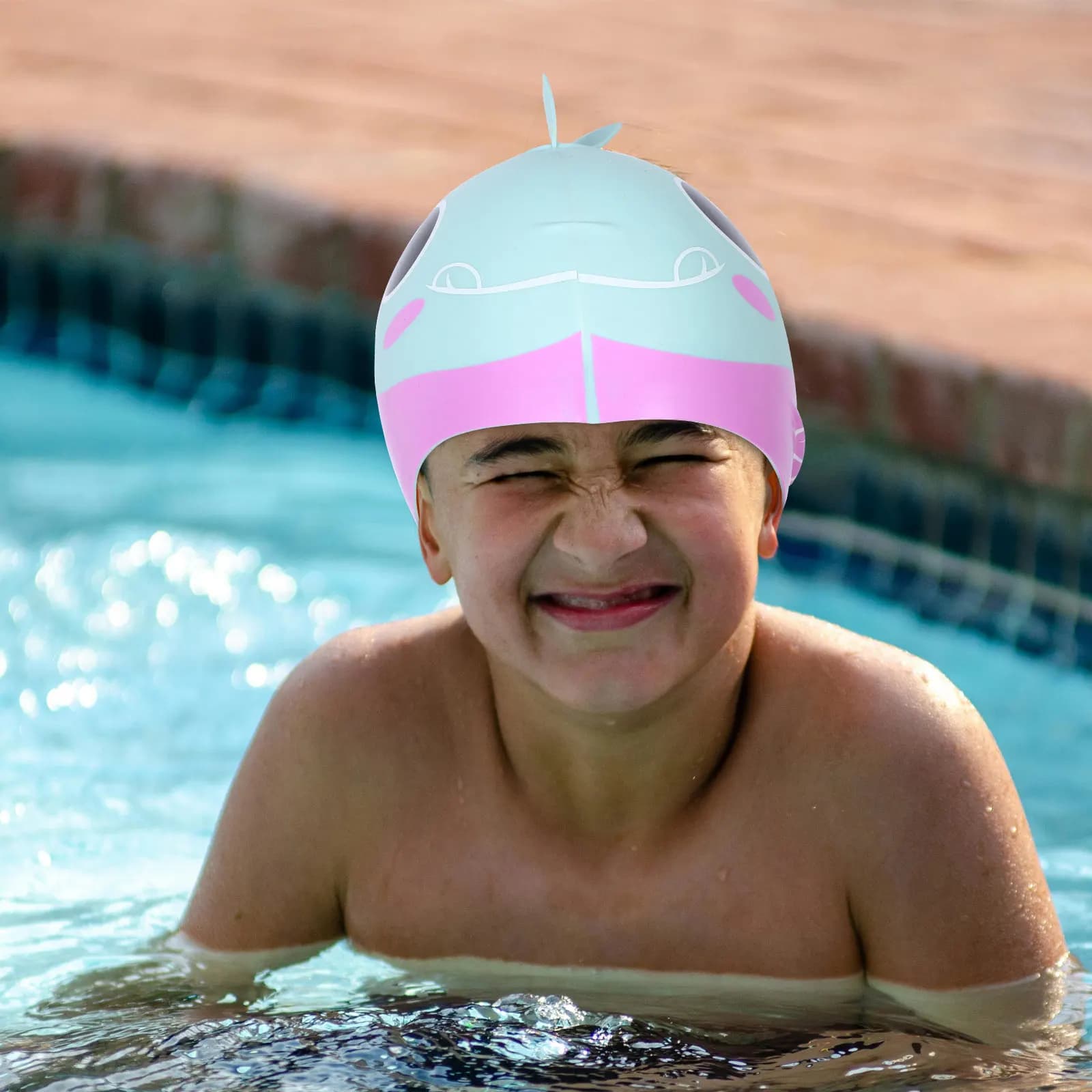 Cuffia da Nuoto in Silicone per Adulti, Flessibile, Protezione Capelli, Riutilizzabile, per Uomini e Donne