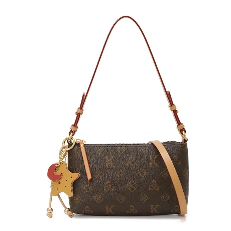 2026 Women Printed Envelope Underarm Bag Fashion Versatile Crossbody Shoulder Purse for Daily Wear