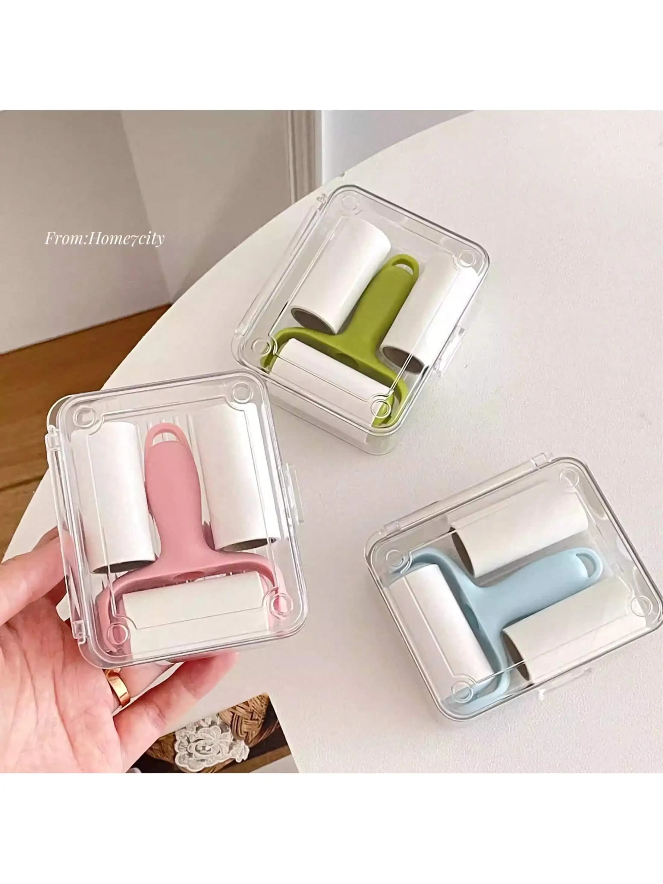 Mini Rullo Levapelucchi, Strap type, Portable Cleaning Brush, High Viscosity Card Rolls for Clothes