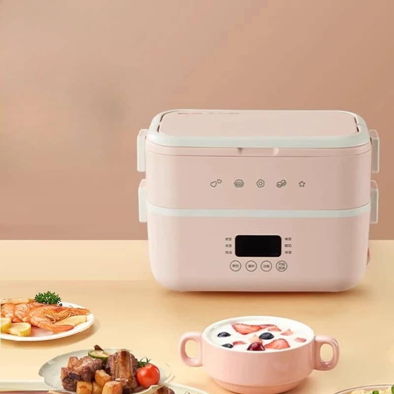 Contenitore per scaldavivande elettrico portatile mini conservazione del calore 220V