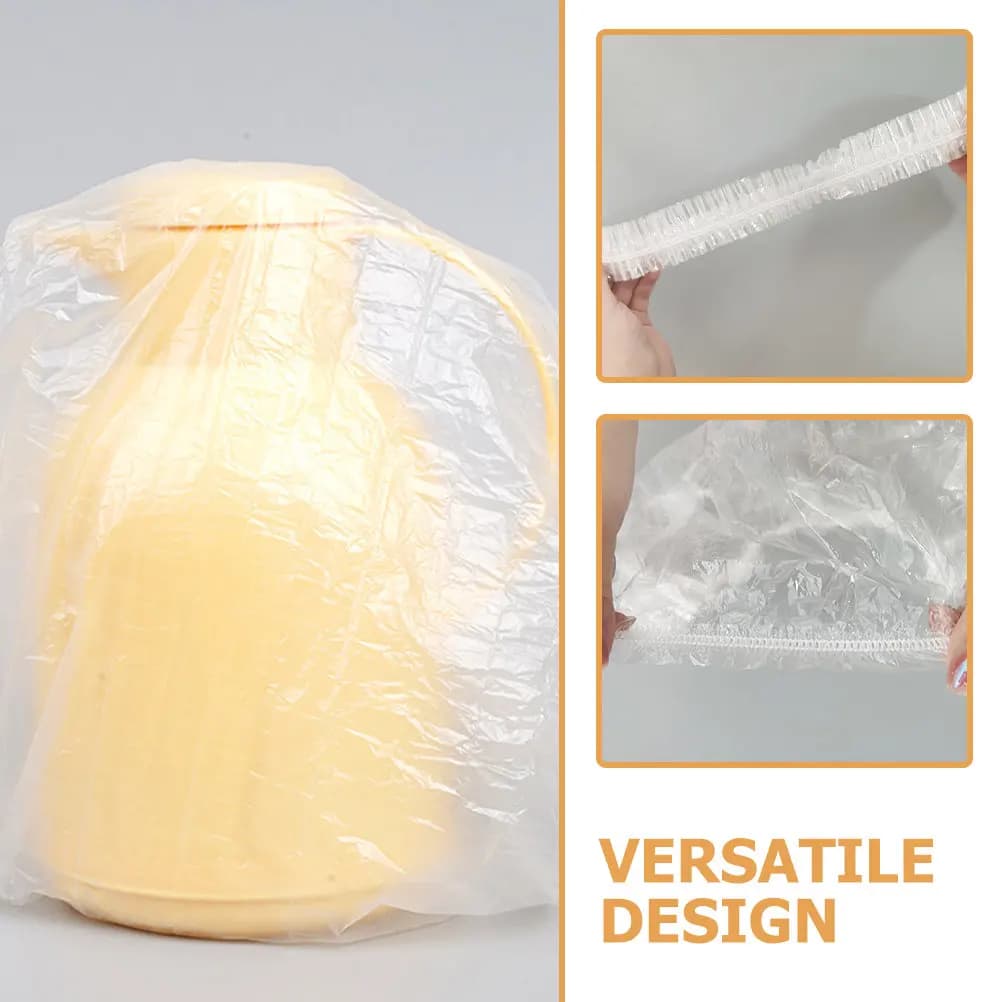 20 Pezzi Coperture Protettive Monouso per Piccoli Elettrodomestici da Cucina, Trasparenti, Antipolvere, Elastiche, per Forno, Tostapane, Friggitrice ad Aria