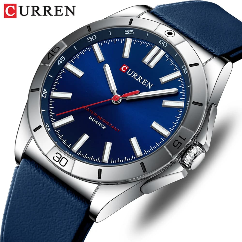 CURREN Men's Watches 30M Waterproof Top Brand Causale Fashion Men's Watch Quartz watch Men's sports watch reloj hombre