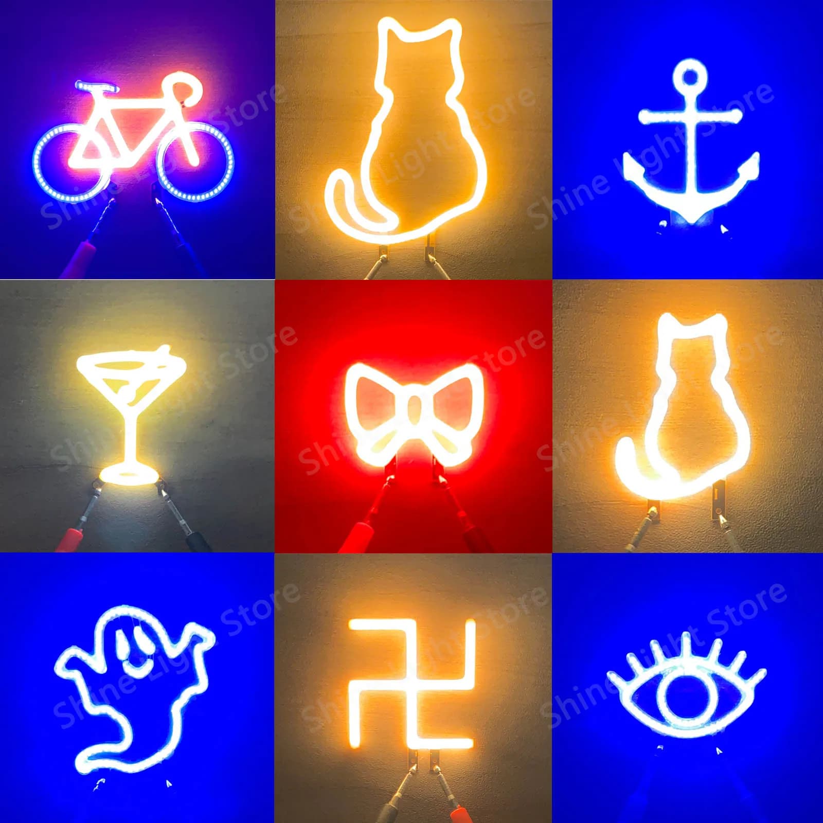 LED 3V Min LED COB Sorgente luminosa a colori Modello natalizio Luce d'atmosfera Luce al neon Compleanno Festa di Natale Accessori luminosi