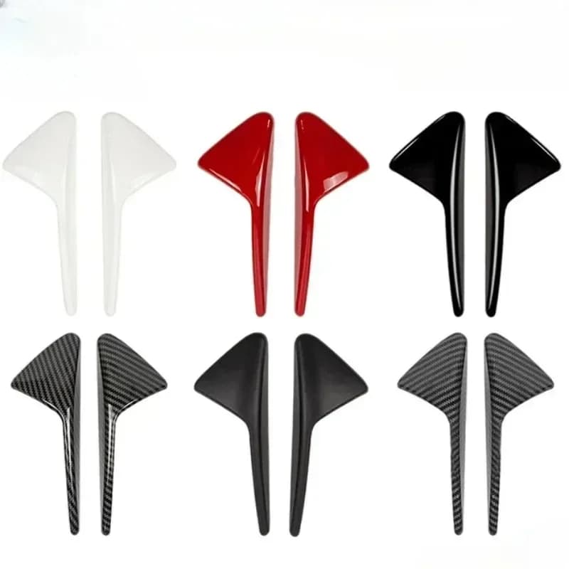 2PCS Per Tesla Modello 3 YXS Macchina Fotografica Laterale In Fibra di Carbonio ABS Copertura di Protezione Per Tesla Modello 3 Modello Y Accessori Auto 2017-2022