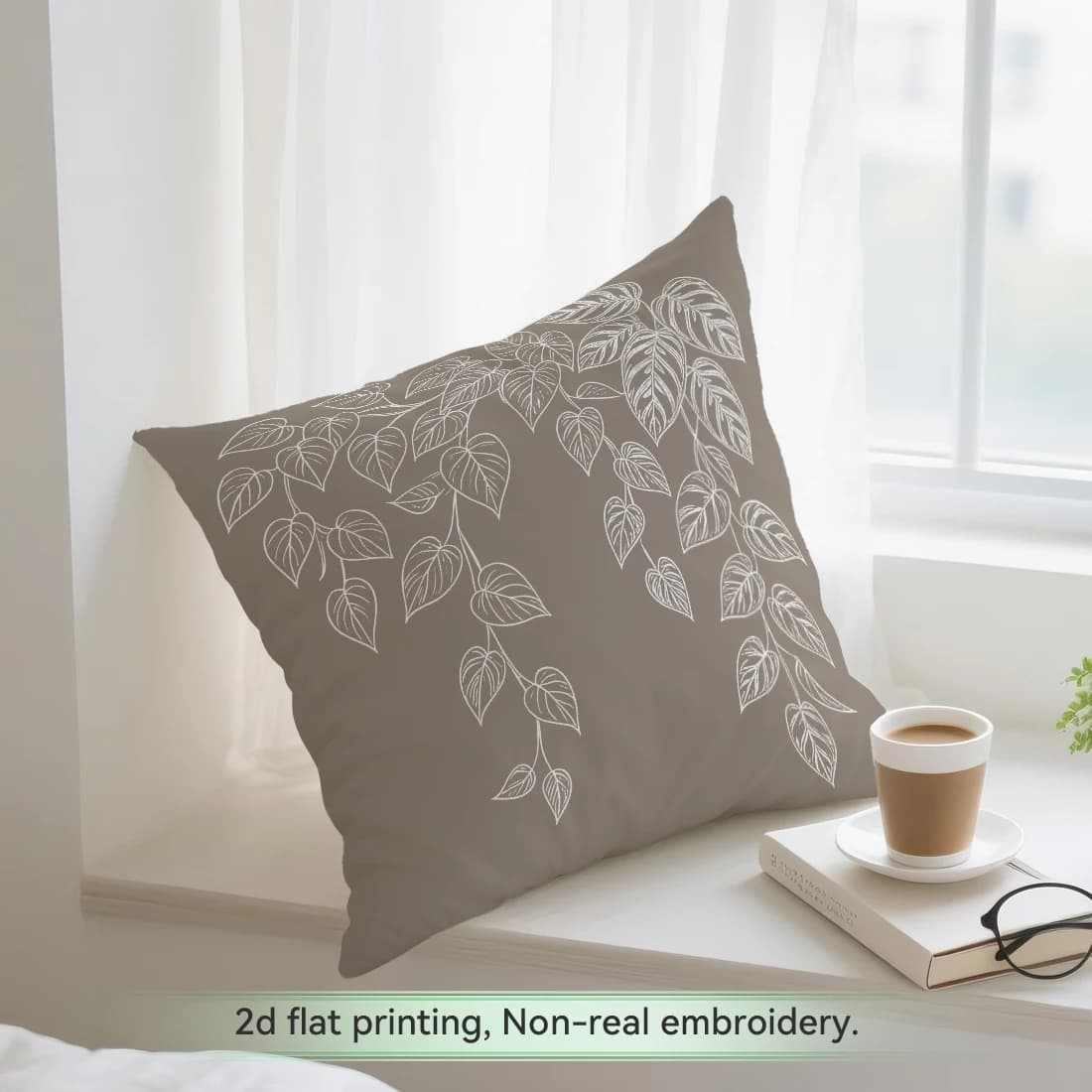 1pcs Simple Gray Coffee Line Geometric Cushions Pillowcase Polyester Cushion Cover Throw Pillow Pillowcover Home Car Sofa Decor
