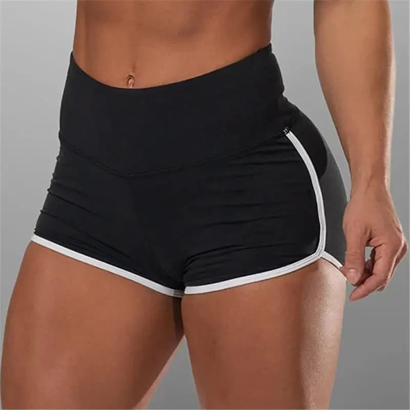 Pantaloncini sportivi a vita alta push-up da donna per palestra, corsa, yoga, ciclismo, allenamento, leggings ad asciugatura rapida per signore