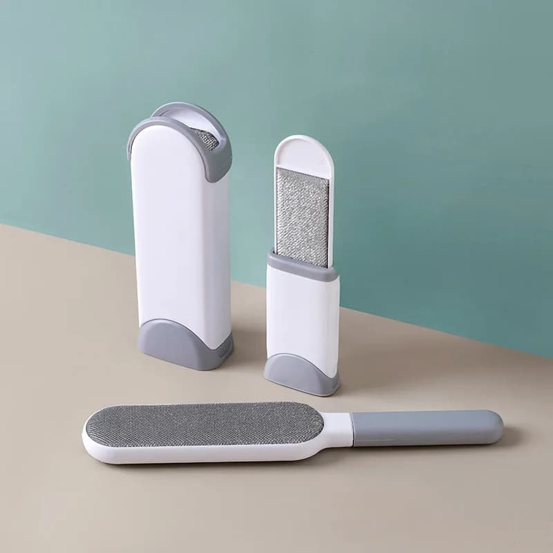 Spazzola 2-in-1 Riutilizzabile per Rimuovere Pelucchi e Peli di Animali - Senza Batterie - Delicata sui Tessuti, Ideale per