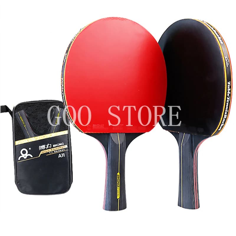 Racchetta da ping pong BOER 2PCS 6 Star Racchetta da ping pong BOER originale professionale con borsa