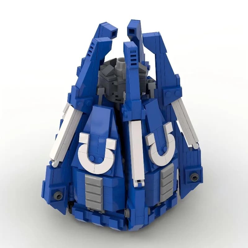 Set da costruzione Space Mech Pod da 750 pezzi, modello blindato di fantascienza con giunti articolati, regalo da collezione per adolescenti e adulti