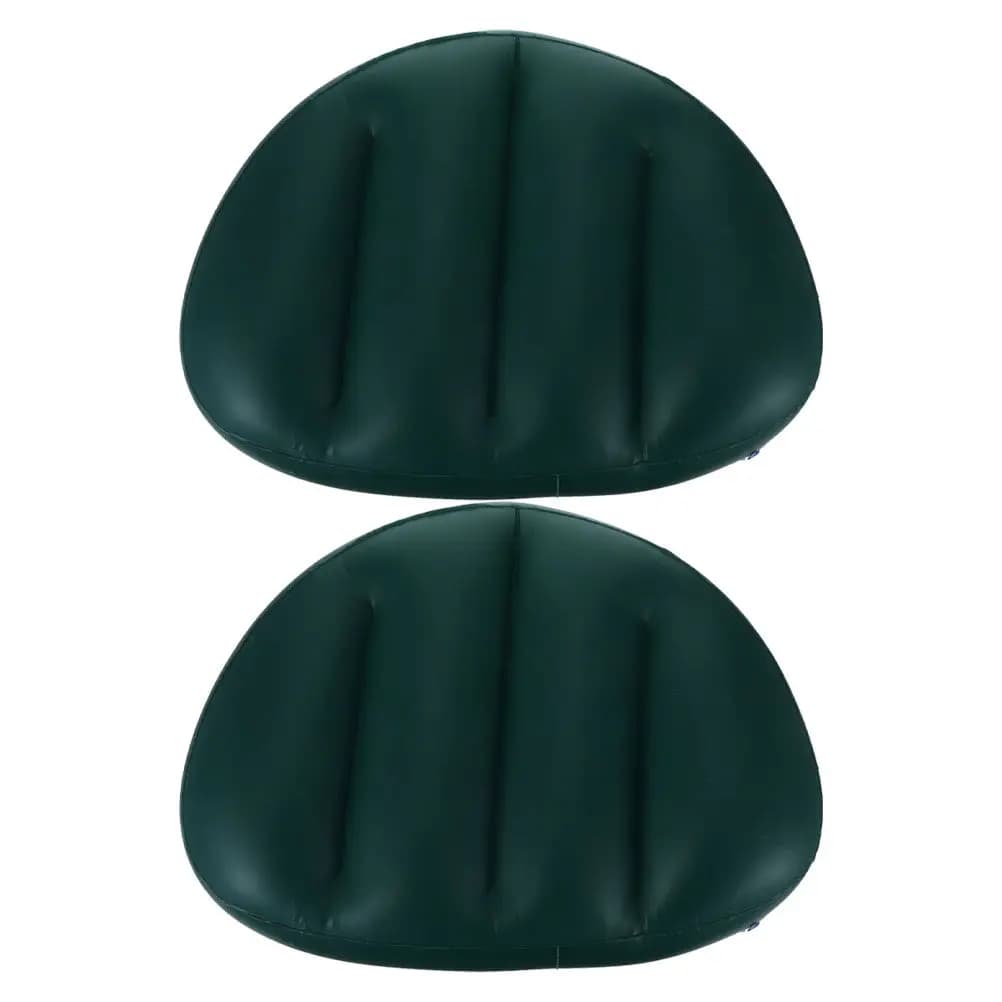 2Pcs Universal Boat Seat Cushion Breathable Inflatable Saddle Cushion for Rafting Kayak Paddling River Drifting Fishing Boating