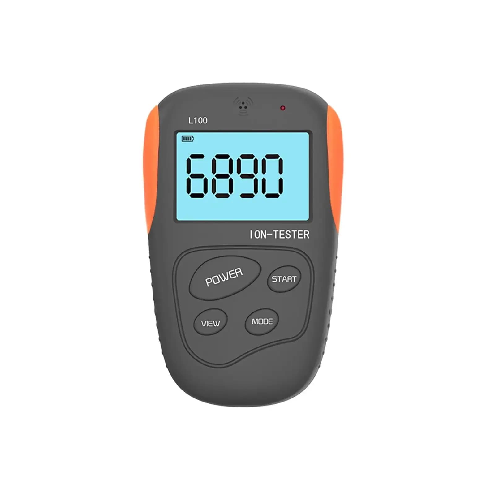 Pulitong L-100 Portable Negative Ion Tester Detector Solid Anion Detector Siren Alarm for Carbon Monoxide Oxygen Gas Analyzers
