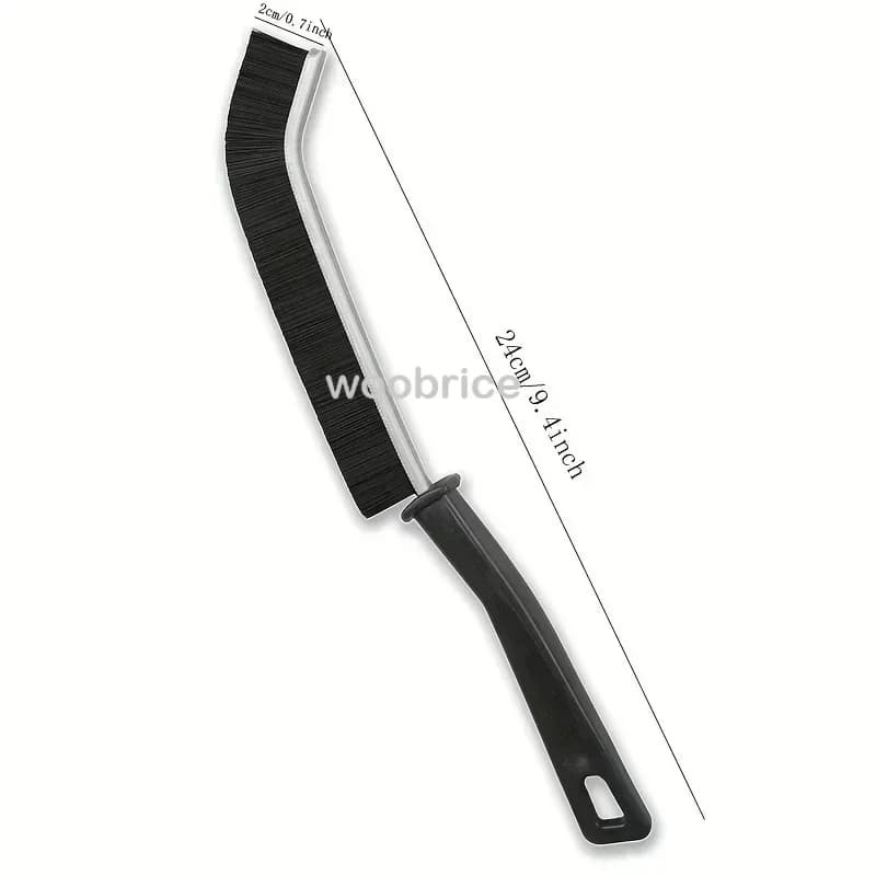 Window Tile Gap Brush Shelf Door Thin Slim Toilet Cleaning Brush Crevice Cleaner Brush Kitchen Bathroom Cleaning Tools Supplies brush cleaner kitchen accessories
