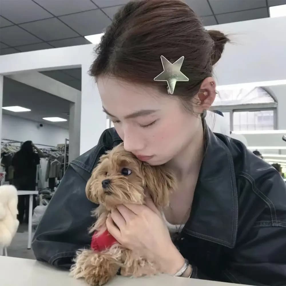 Lovely Y2K Silver Star Hair Clip Creative Spicy Girl Pentagram Hairpin Punk Alloy Children Side Clip Hair Accessories