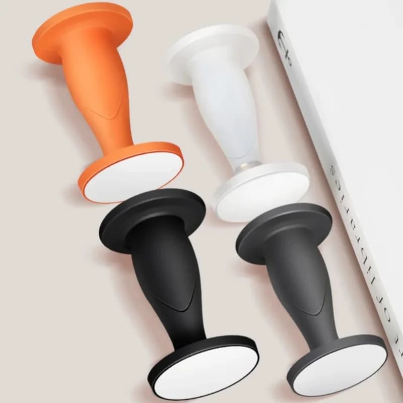 Fermaporta in silicone autoadesivo con forte ventosa, supporto da pavimento, protezioni anti-collisione per pareti, per la sicurezza di casa e camera da letto