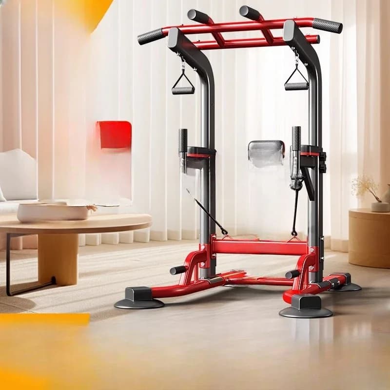 Horizontal bars for internal tractions, parallel bars for domestic use
