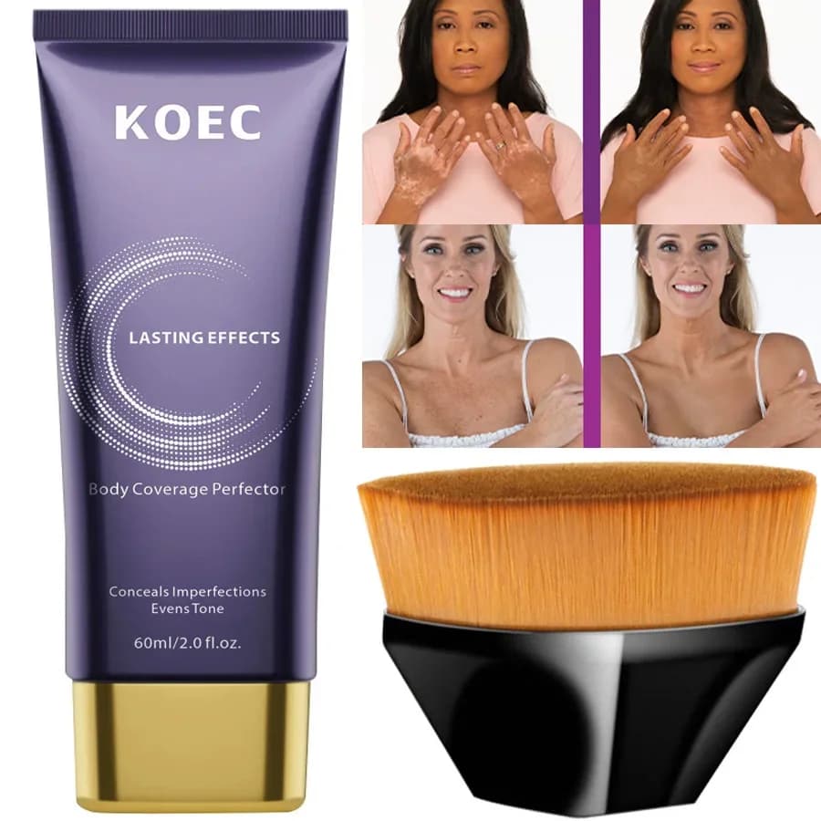 Correttore per tatuaggi Copertura per imperfezioni Cicatrice Marchio di nascita Scuro S-pots Copertura completa Impermeabile Anche la copertura del corpo della pelle Perfector Make Up