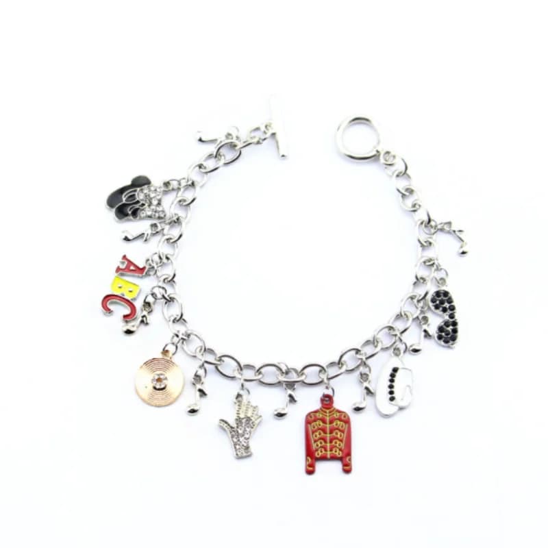 Bracciale ballerino pop Rock Roll Eterno classico cantante cappello da ballo guanto fascino gioielli punk