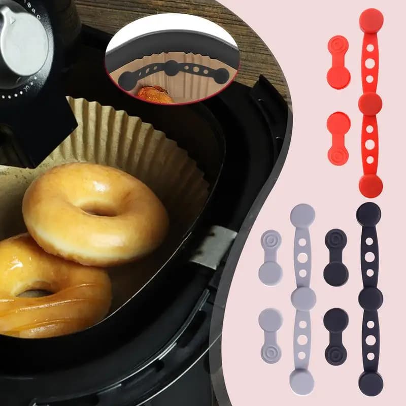 Magnetic Silicone Buckle for Freshwater Pearl Paper Clip for fast release parchment liner prevents paper from covering food