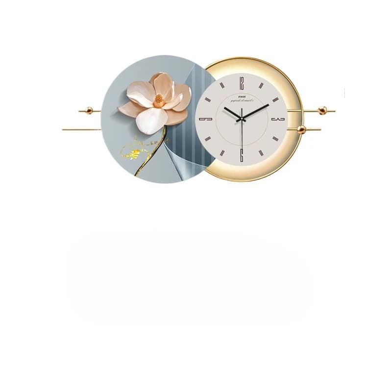 Clock Wall Clock Living Room Light Luxury Modern Simple Creative Electronic Clock Wall Hanging Household