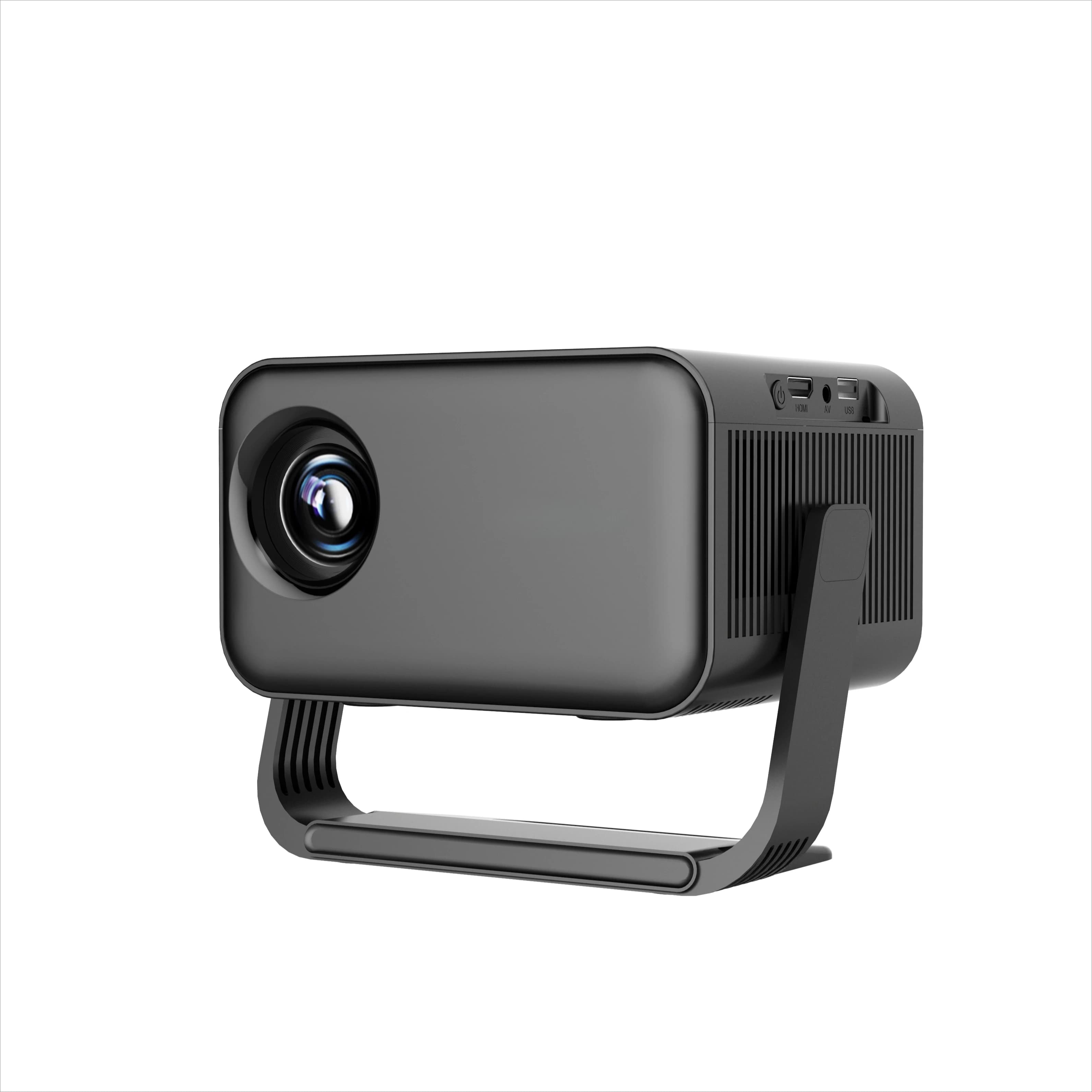 Hott 300 ANSI Stand Proiettore video 4k Wireless Wifi Home LED Video portatile Proiettore con sistema di schermo a specchio intelligente Full HD