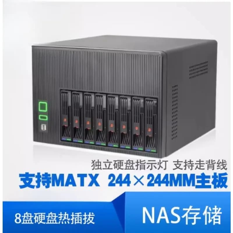Server NAS tutto in uno, sistema TrueNAS per lo streaming di archiviazione di rete di editing video
