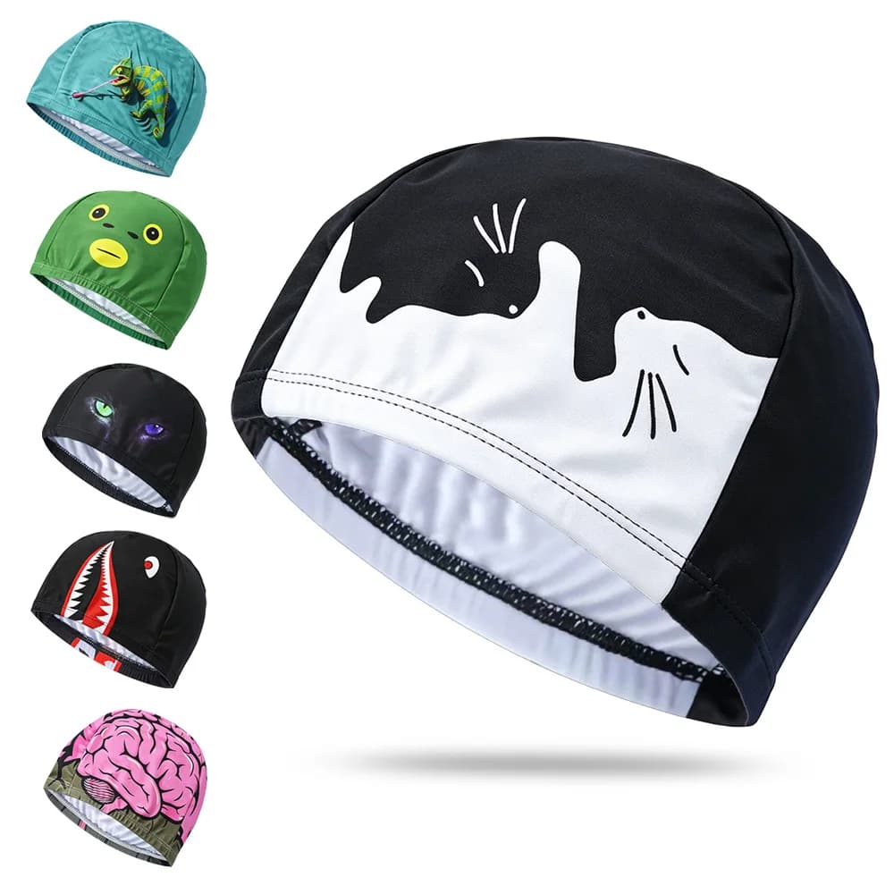 Skin‑Friendly Adult Swimming Cap Flexible Water‑Resistant For Recreational Swimming Pool Workout Seaside Trip Spa