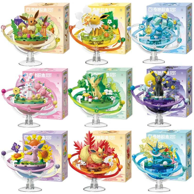9 Stile Pokemon Eeveelution Figure Espeon Sylveon Glaceon Leafeon Vaporeon Umbreon Flareon Pocket Monsters Anime Figura Giocattolo