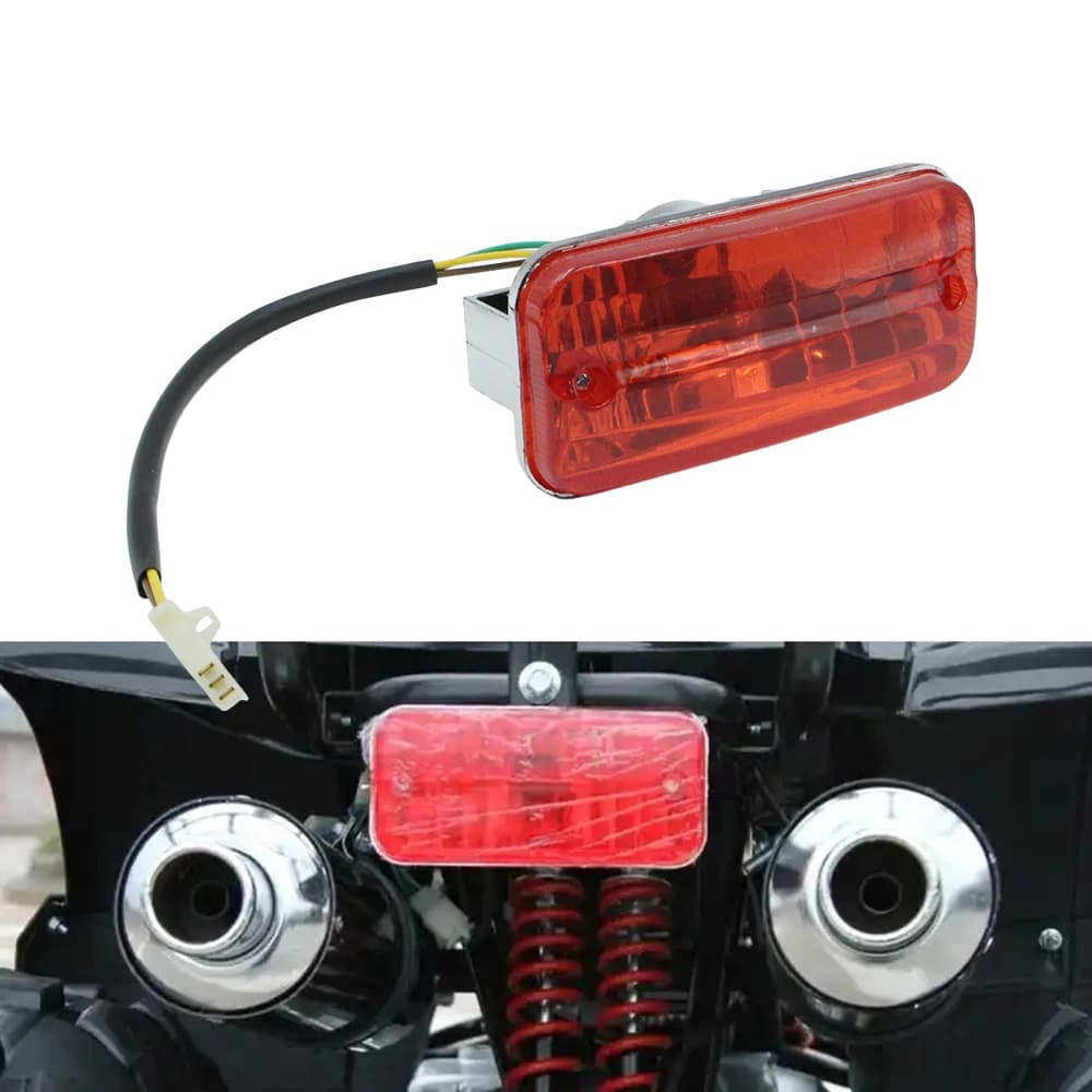 Rear brake light 12V suitable for China Actionbikes Nirtro 50cc 70cc 110cc 125cc Children Mini ATV Quad Bike JLA-07-06 S-12 S-14 Vehicle