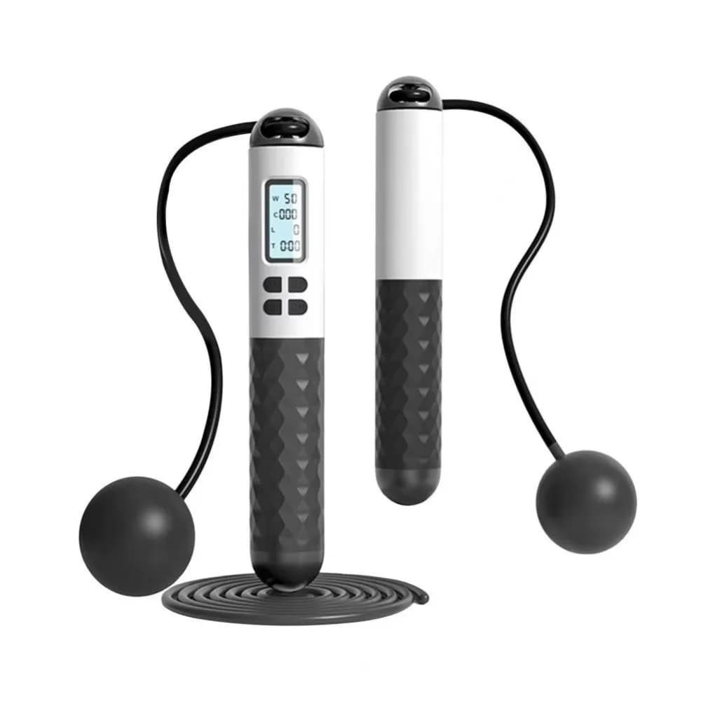 Anti-Skid Wireless Jump Rope Jumping Corde Weight Loss Smart Jumping Count with Corda Counter for Digital Jumping for Indoor and Outdoor