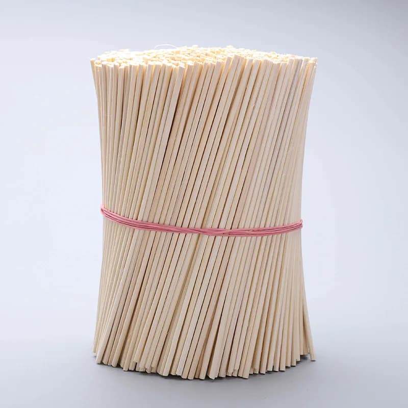 1000 pz L19/22/24/30/40cm 3mm bastoncini di Rattan di legno naturale bastoncini diffusore a bastoncini di olio essenziale per la decorazione domestica deodorante per ambienti