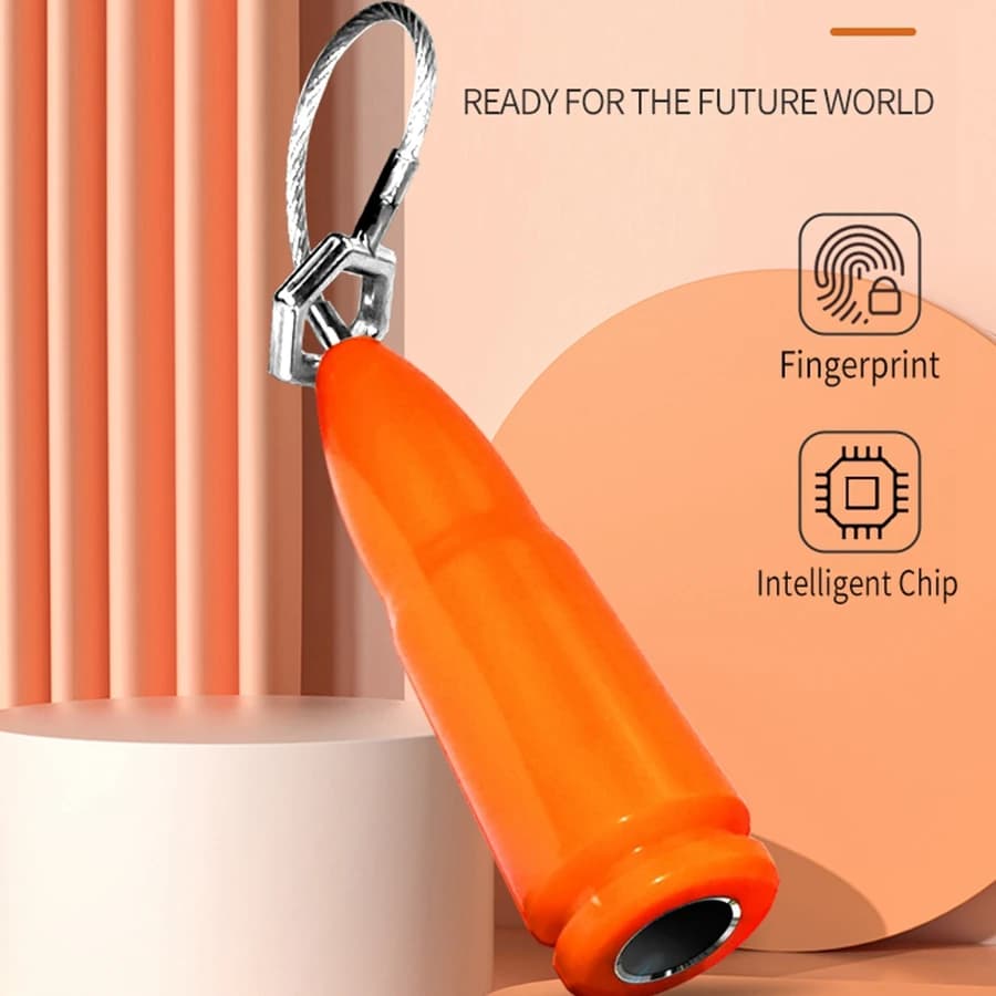 Nuovo tipo lucchetto per impronte digitali serratura elettronica ricaricabile di sicurezza antifurto per impronte digitali serratura intelligente per bagagli
