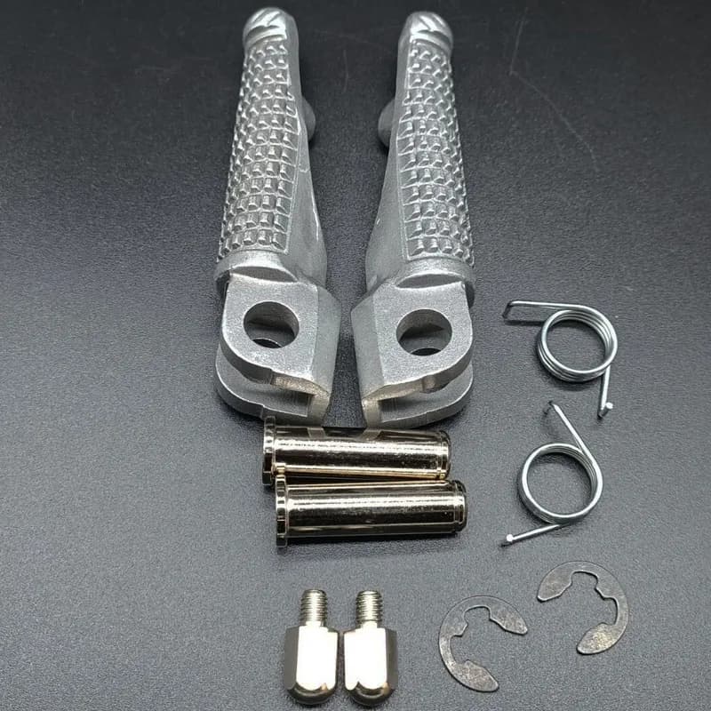 Poggiapiedi Anteriori per Kawasaki ZR1000 Z1000 2010-2018 ZX600 Ninja ZX6R 2006-2017 EX250 NINJA 250 2013-2015