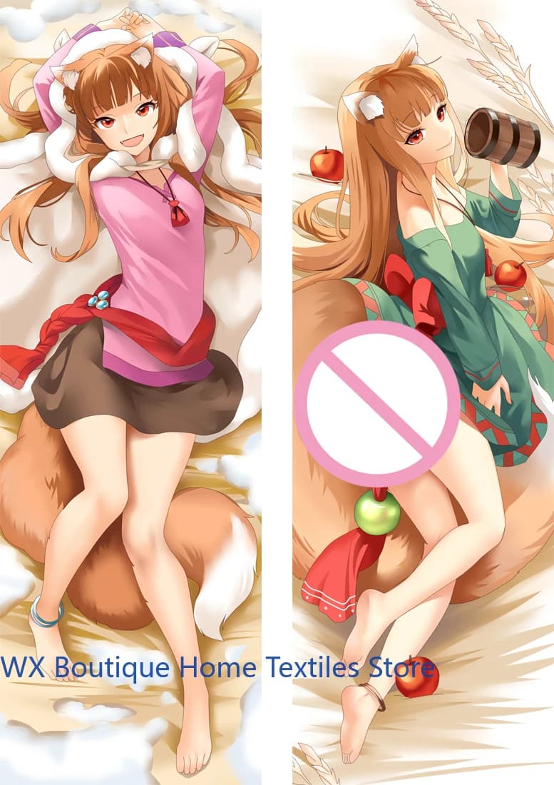 Brand New Spice And Wolnime Dakimakura giapponese Hing Body Cover Holo Lawrence Federa per biancheria da letto