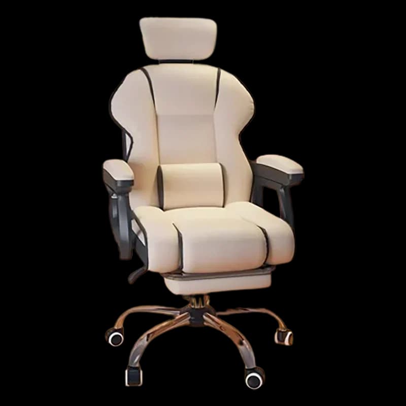 Sedia da ufficio ergonomica minimalista alla moda, comodo cuscino, sedia da gioco estetica premium, poggiapiedi mobile, mobili da gioco Silla