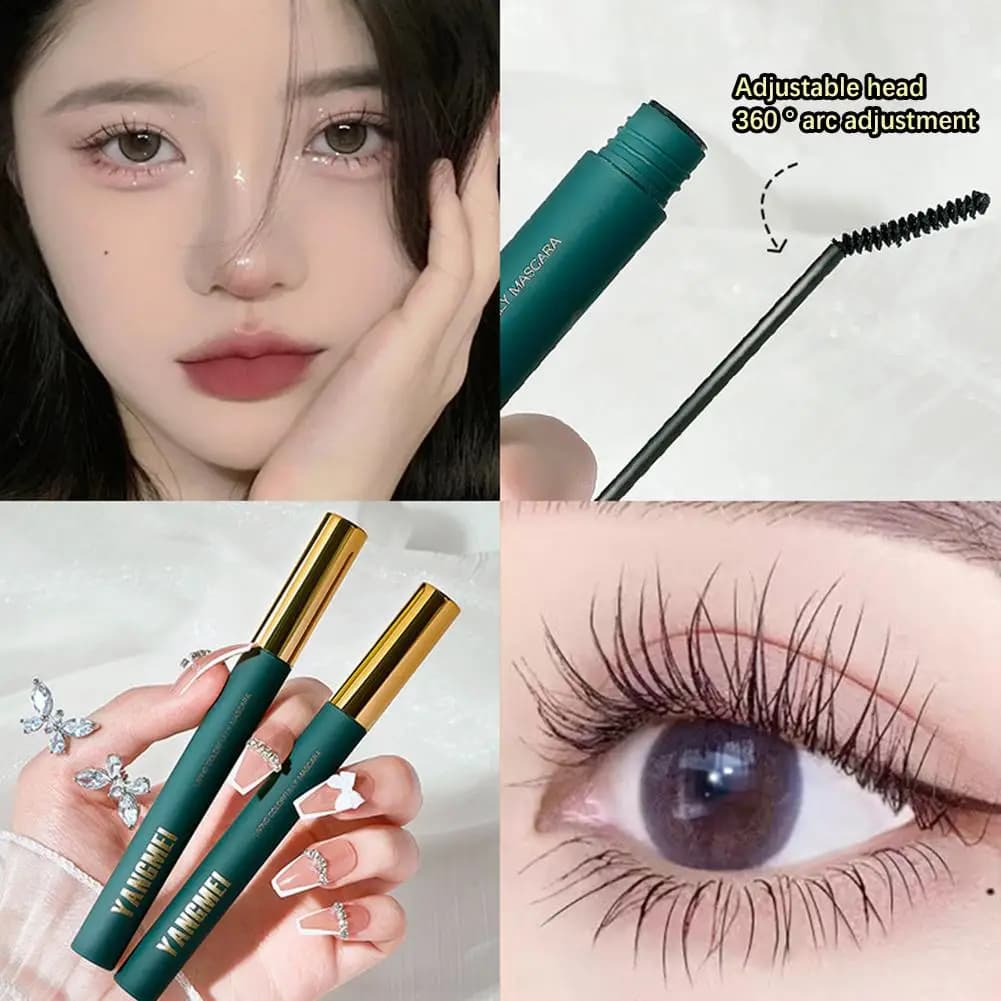 Ultra-fine curling Mascara for eyelashes Without drooping Elongation Eyelash Trick often waterproof for a natural appearance