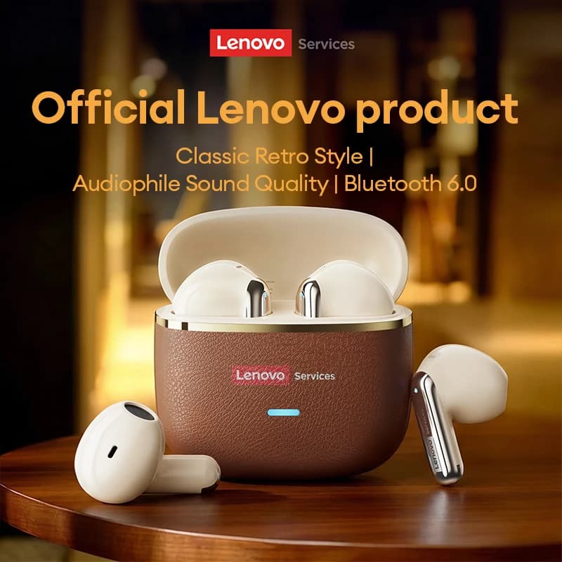 Cuffie wireless originali Lenovo LE230 TWS 6.0 Auricolari Bluetooth HIFI Stereo Sport Call Music Auricolari con cancellazione del rumore