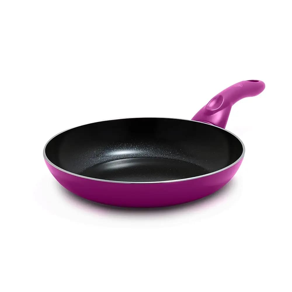GreenLife Essentials Padella Antiaderente 8 Pollici, Ceramica Senza PFAS, Adatta per Induzione, Lavabile in Lavastoviglie, Rosa Magenta