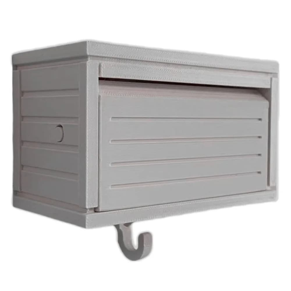 Portachiavi creativo per garage, multifunzionale, con porta apribile, divertente, salvaspazio, facile da installare