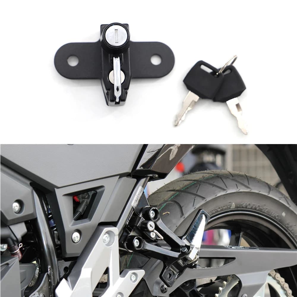 Lucchetto per Casco Moto per Suzuki V-Strom 250 2017 2018 2019 2020 2021 VStrom 250