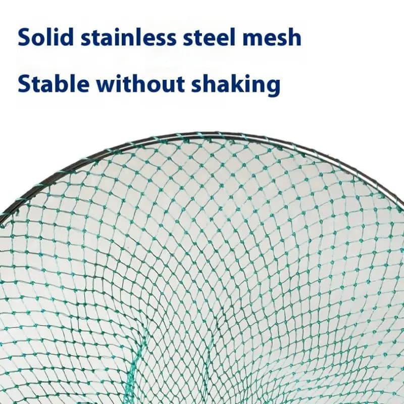 New 1Pc Copying Net Head For Freshwater Saltwater Without Handle Fishing Mesh Net Head Fishing TackleAcc